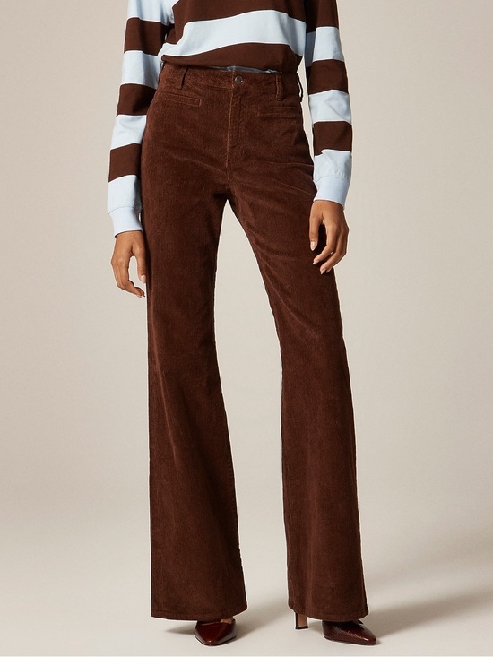 J. Crew Pants - J. Crew Vintage Flare Pant in Corduroy French Press fall 70s flower power retro
